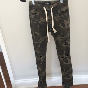 Fashion nova camo joggers